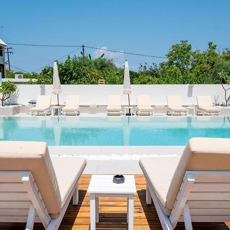 Ennea Suites-Flame Suite Flámbouras Kültér fotó