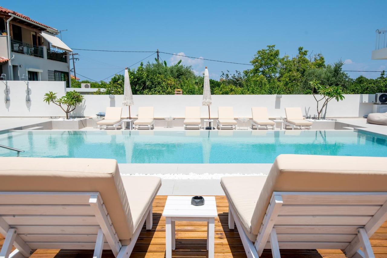 Ennea Suites-Flame Suite Flámbouras Kültér fotó
